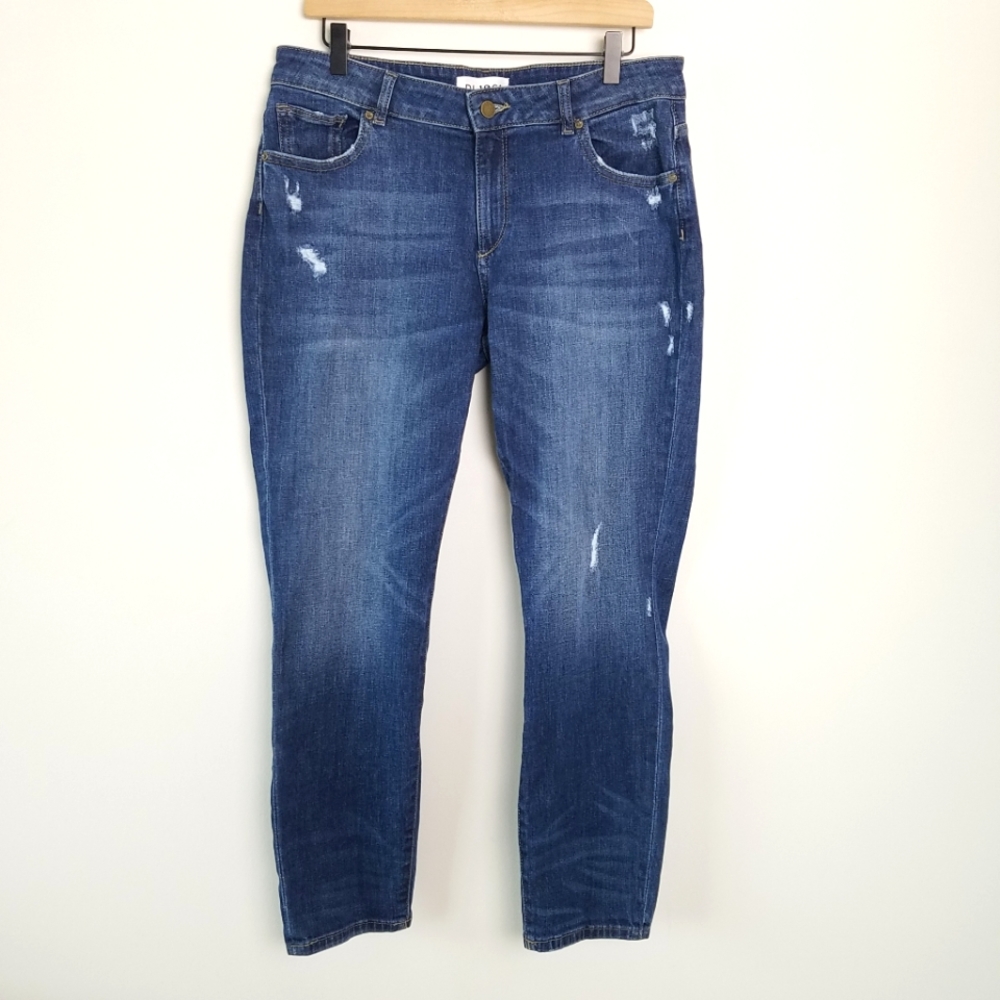 DL1961 Davis Girlfriend Plymouth Ankle Jeans, 30